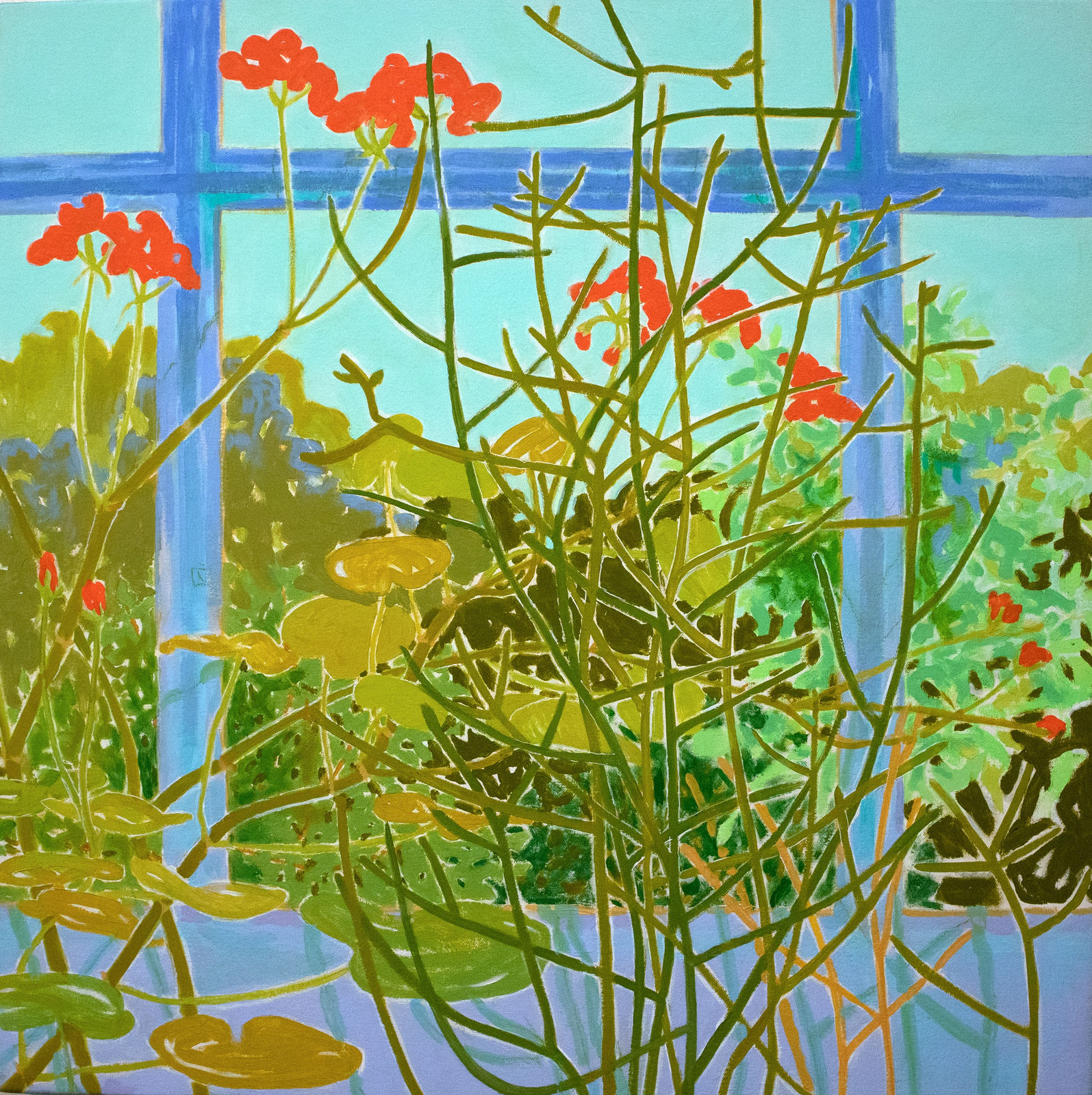 Gillian Theobald, Fictive Space 127 (Sill), 2024