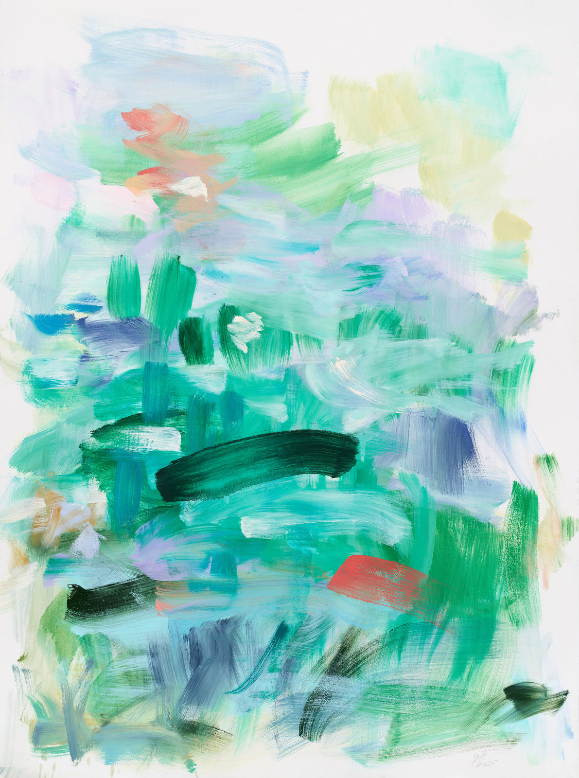 Yolanda Sánchez, Poems to the Sea 5, 2025