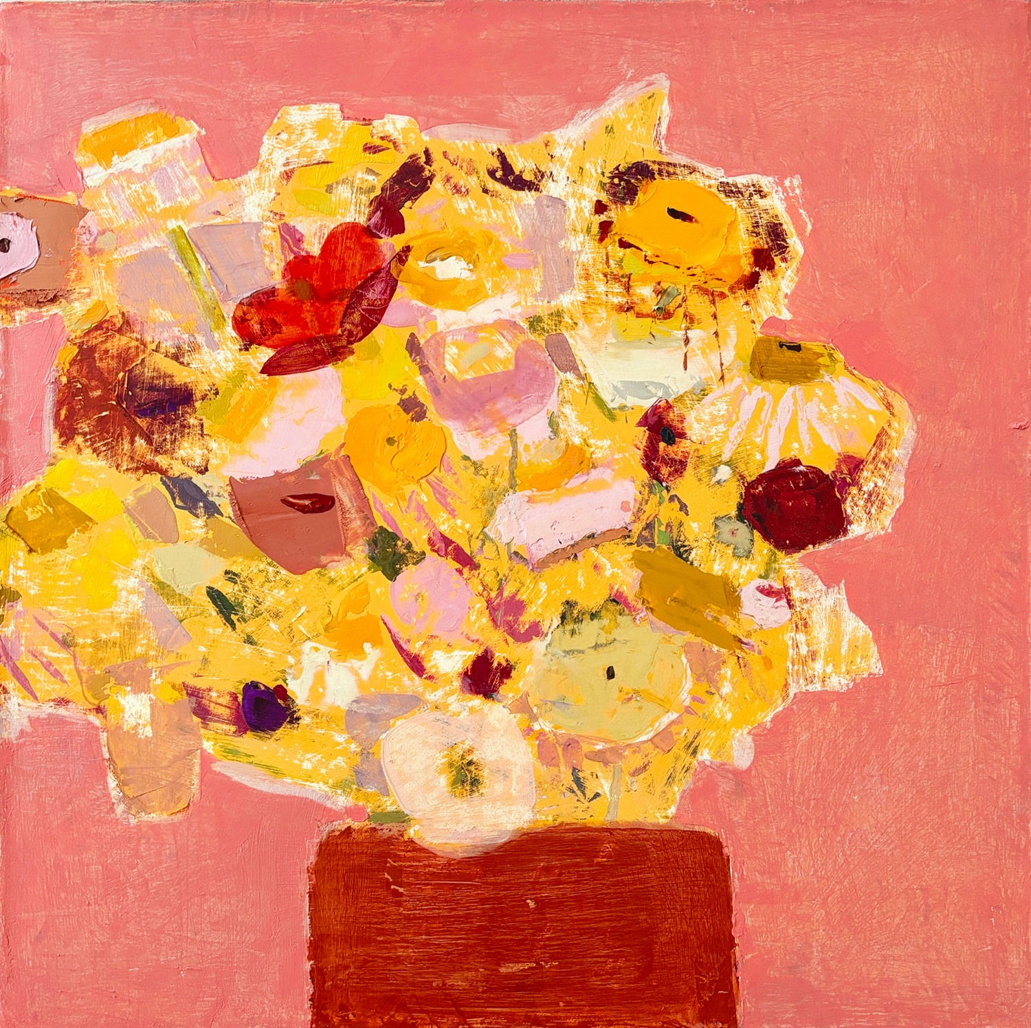 Sydney Licht, Still Life With Flowers in Pot, 2024