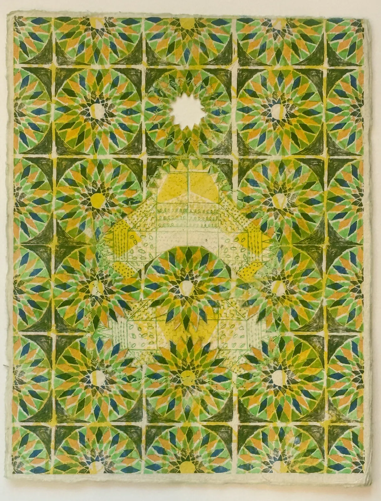 Jacquelyn Strycker, Medallion (Citrus), 2026