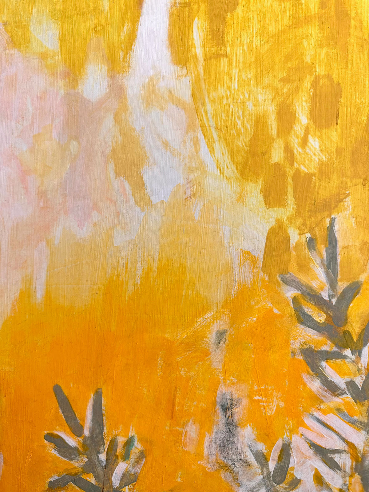 Gillian Theobald, Fictive Space (Golden) 76, 2016