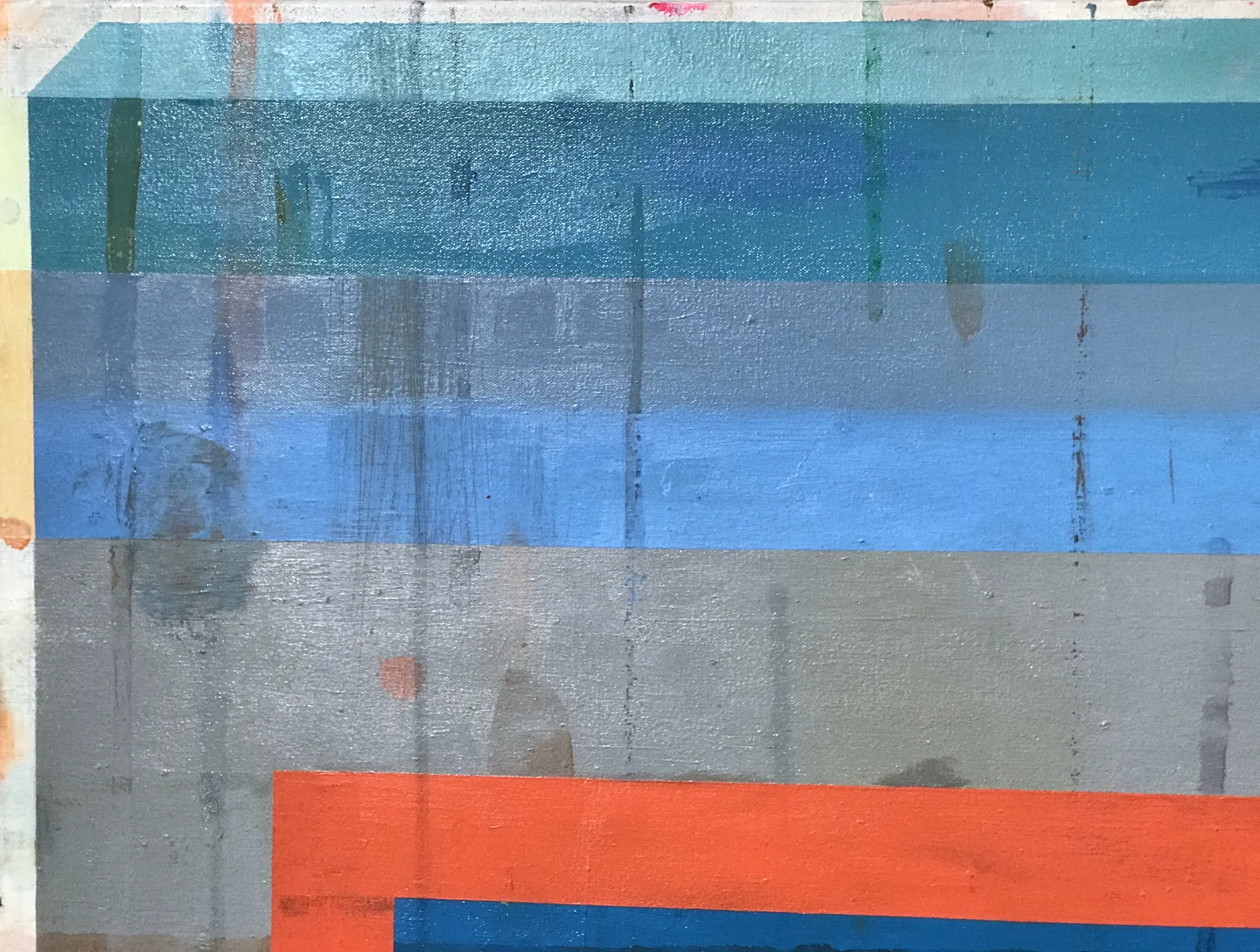 Deborah Zlotsky, On, over, through, 2017