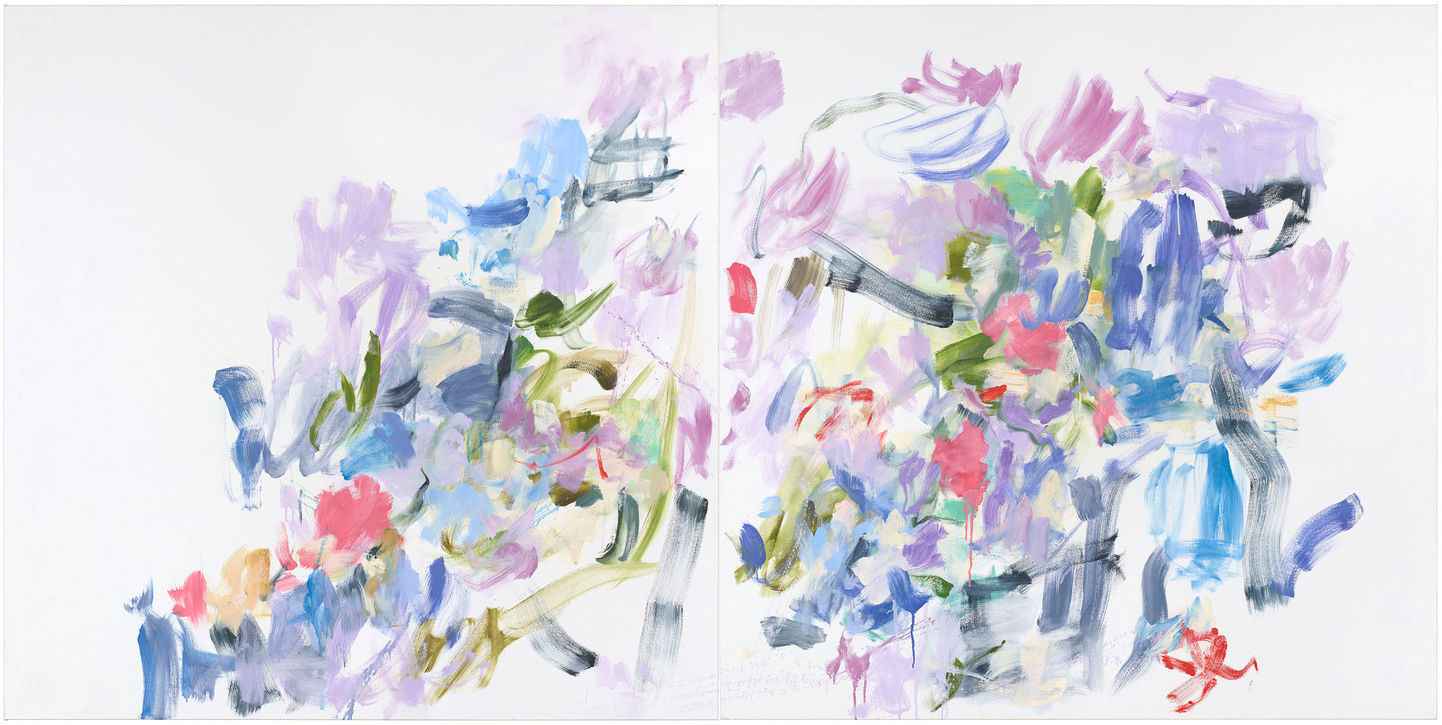 Yolanda Sánchez, Water Your Love Everyday (diptych), 2023