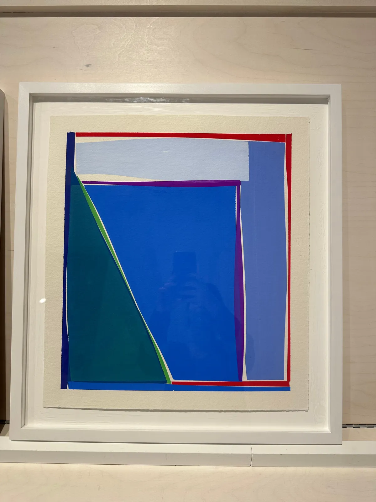 Joanne Freeman, Squares and Strokes 5, 2022