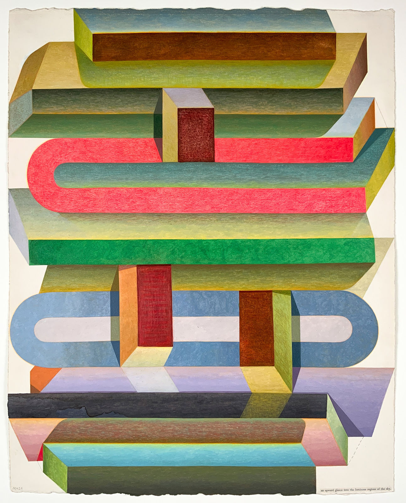 Meg Hitchcock, The Luminous Regions of the Sky, 2024