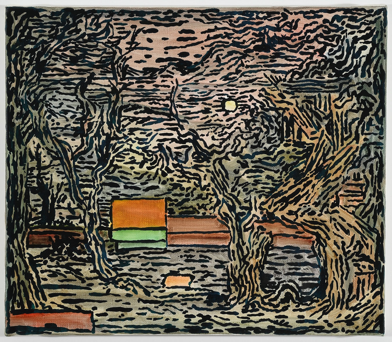 Jimbo Blachly Orchard, Orchard #8 (Blue), 2021