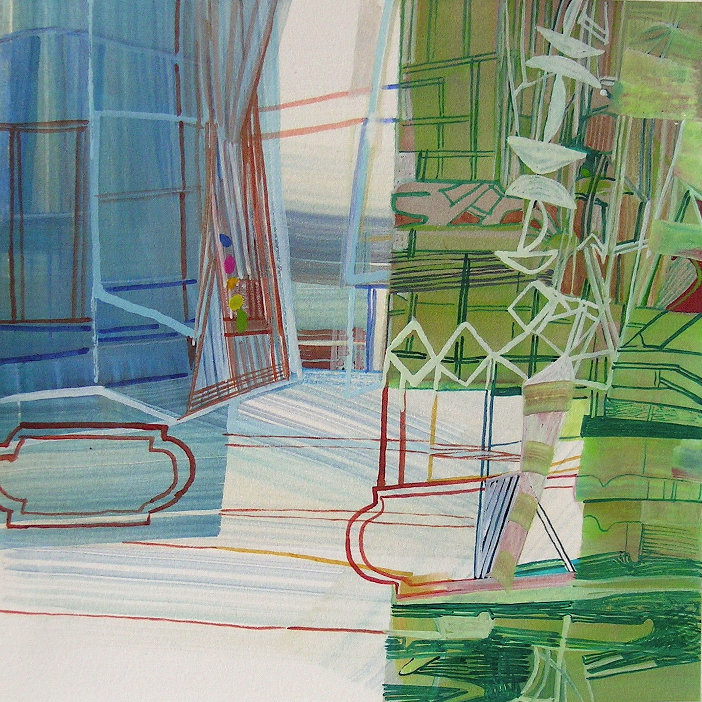 Josette Urso, Distant Wood, 2022