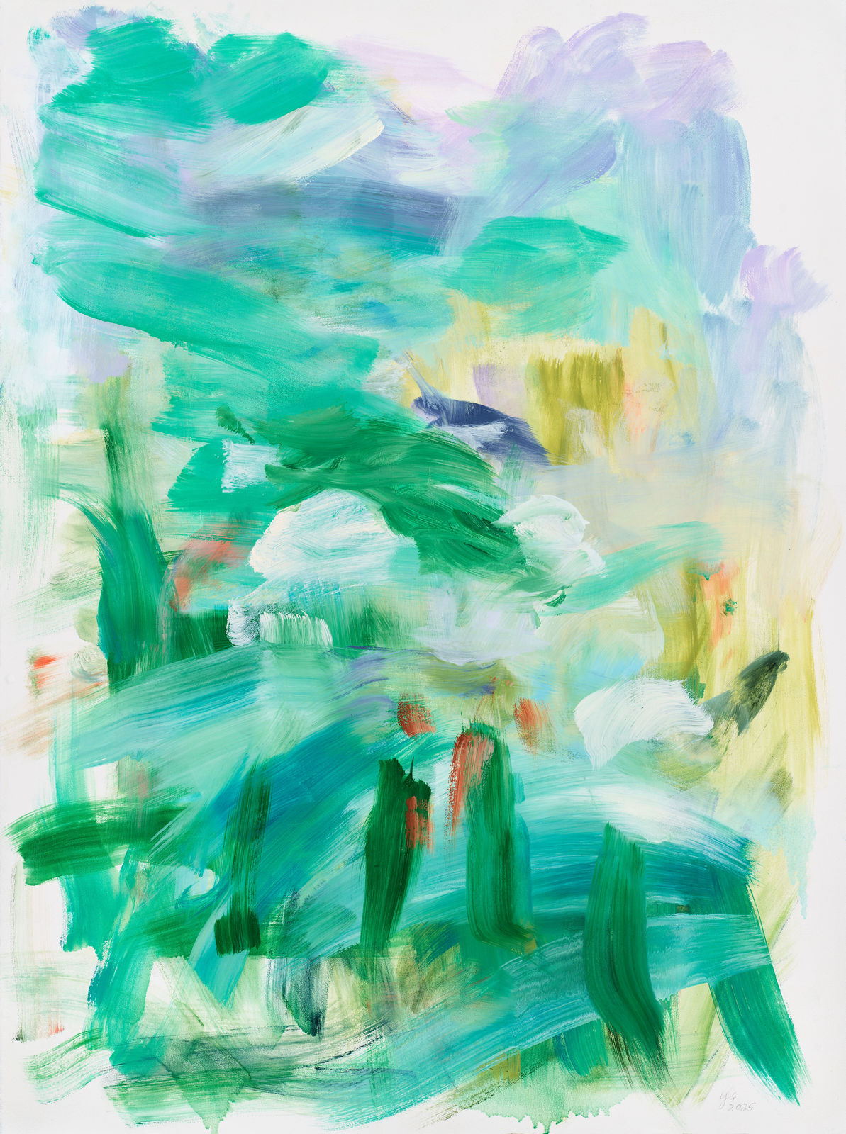 Yolanda Sánchez, Poems to the Sea 1, 2025