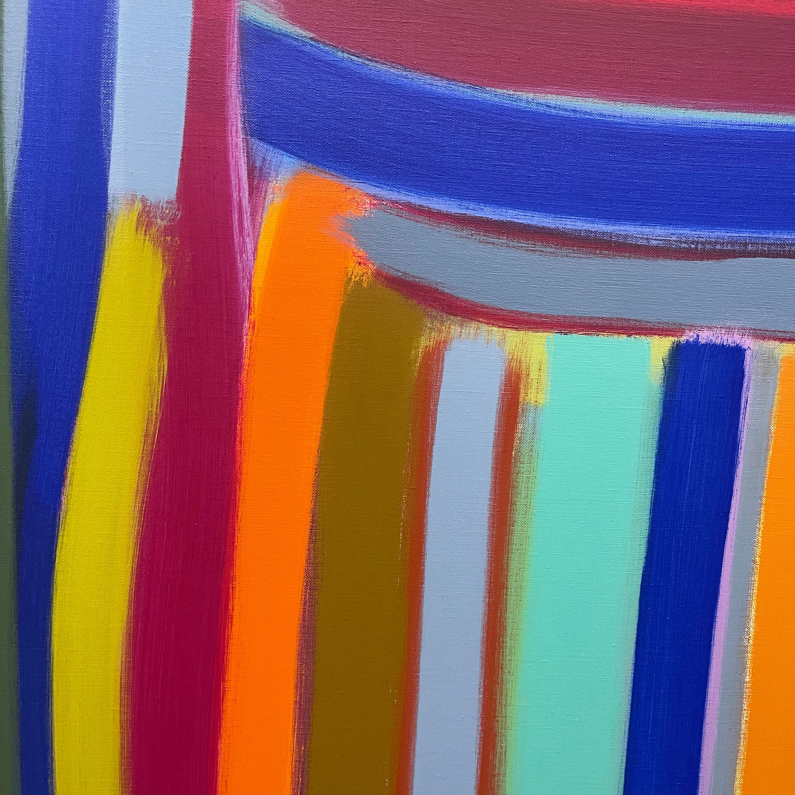 Greg Goldberg, Broken Brushstroke #4, 2020-2021