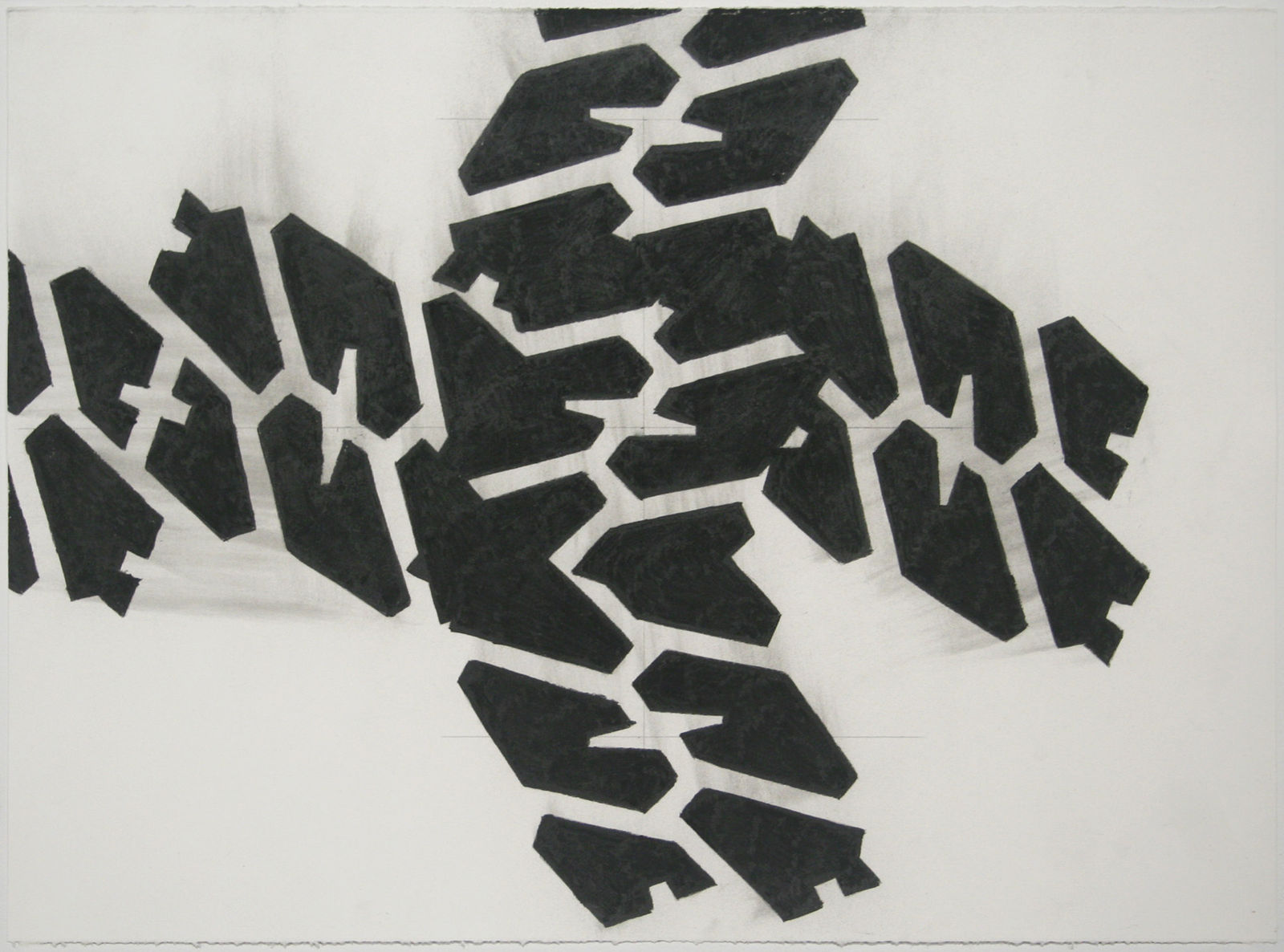 Noah Loesberg, Tire Tread #4, 2011