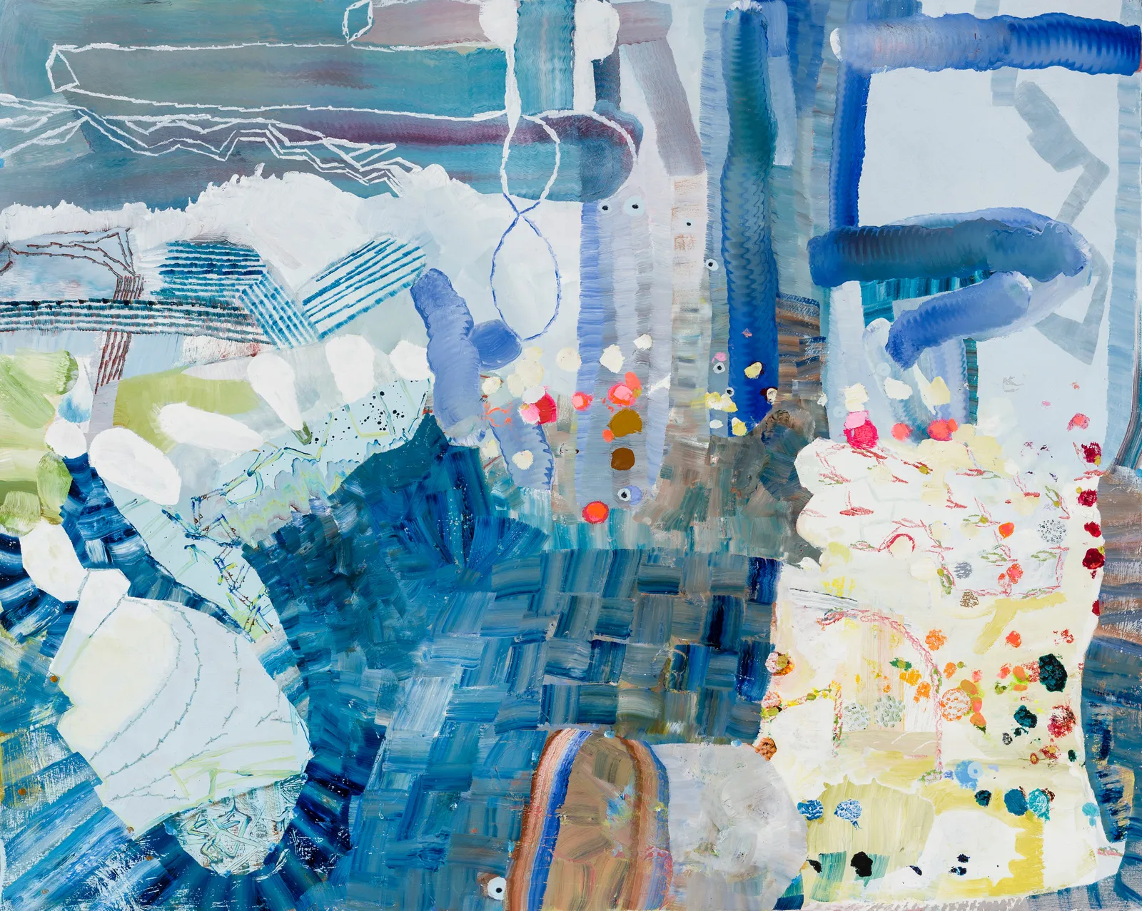 Josette Urso, Grass Blue, 2017