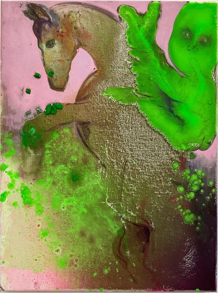 Barbara Friedman, Horse and Rider, 2021