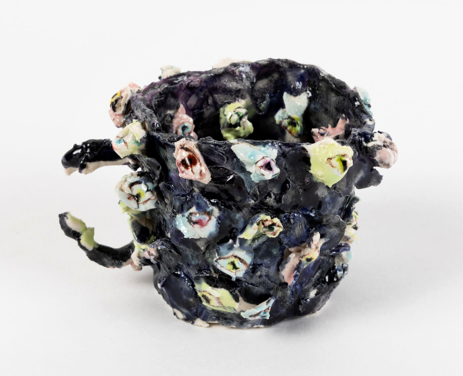 Monica Banks, Witnessing (Small Bumpy Black), 2021