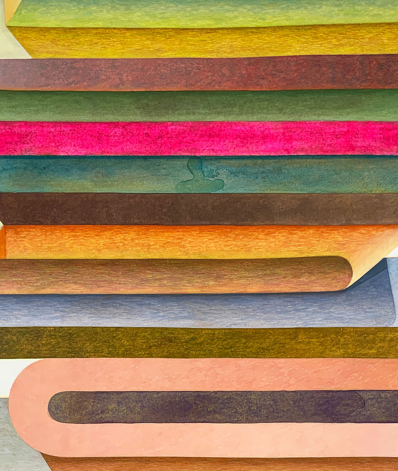 Meg Hitchcock, With Millions of Arms, Eyes, and Bodies, 2023