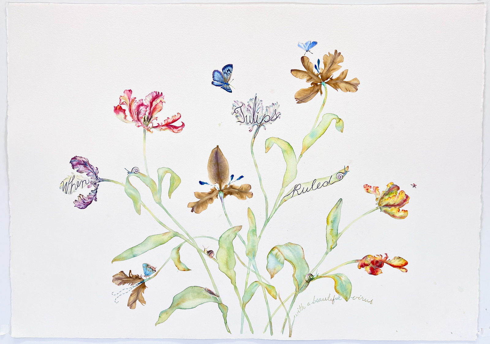 Marilla Palmer, When Tulips Ruled, 2023