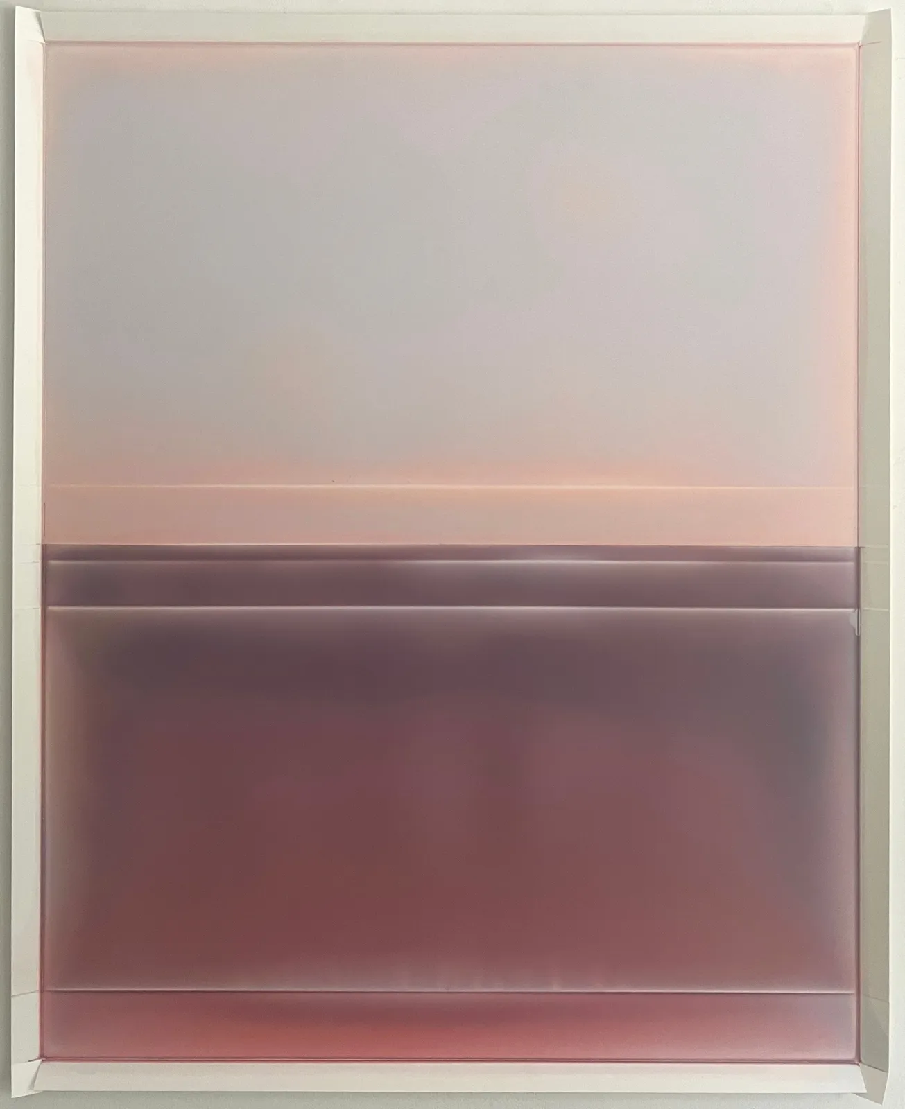 Susan English, Cascading Folds (with footer) No.56, 2024