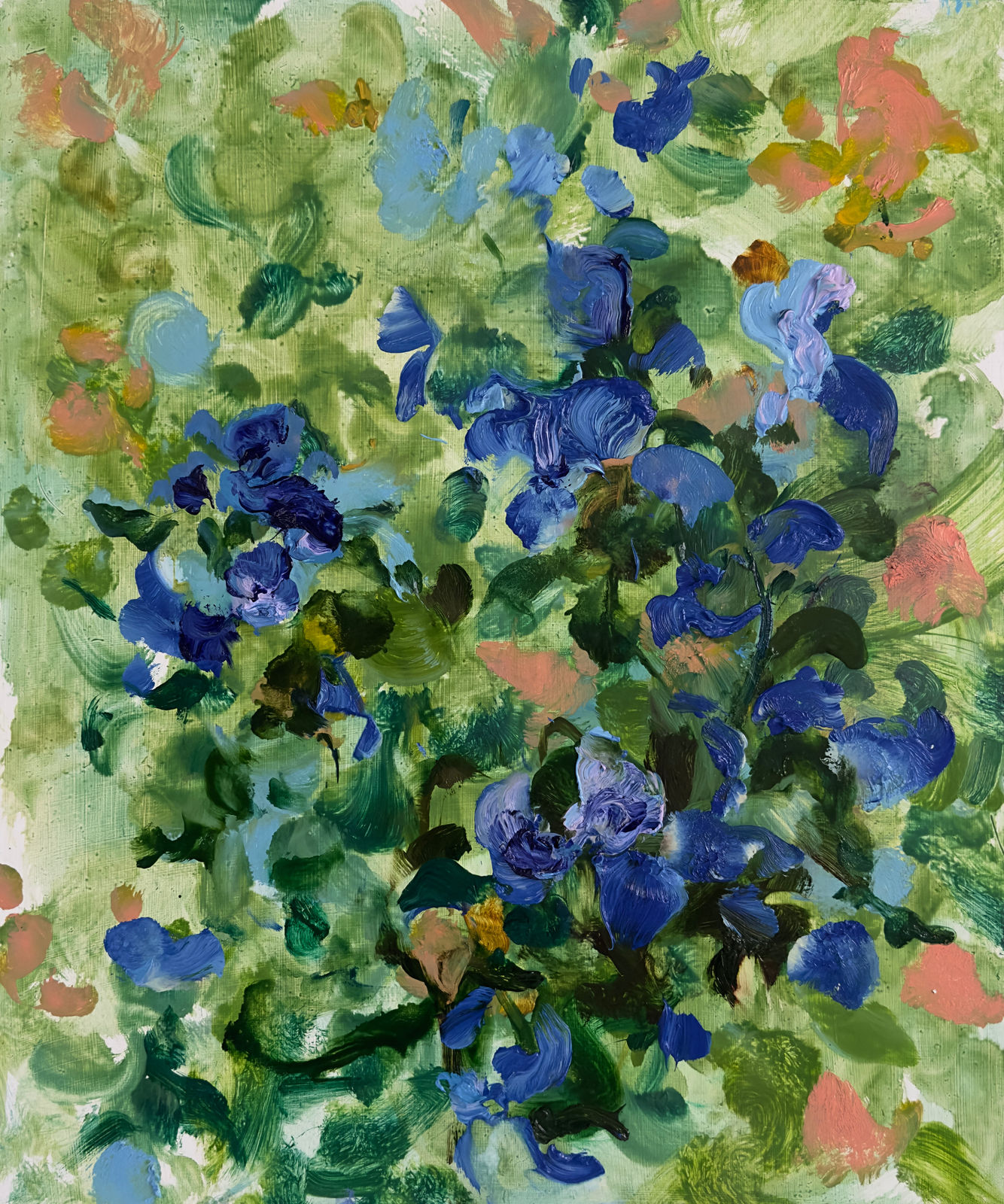 Tess Michalik, Irises in the Wild, 2024