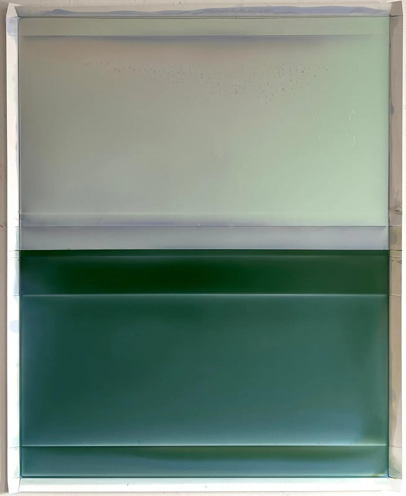 Susan English, Cascading Folds (with footer) No.42, 2024