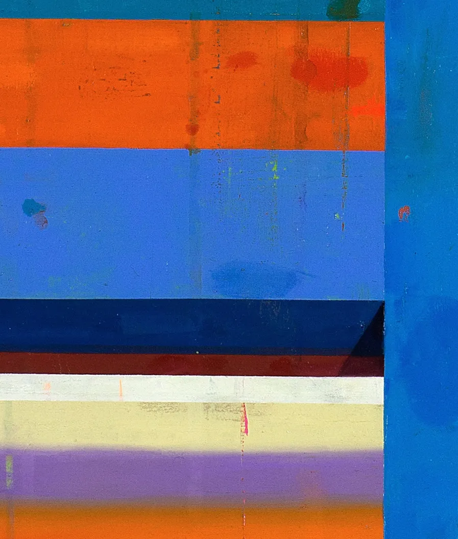 Deborah Zlotsky, On, over, through, 2017