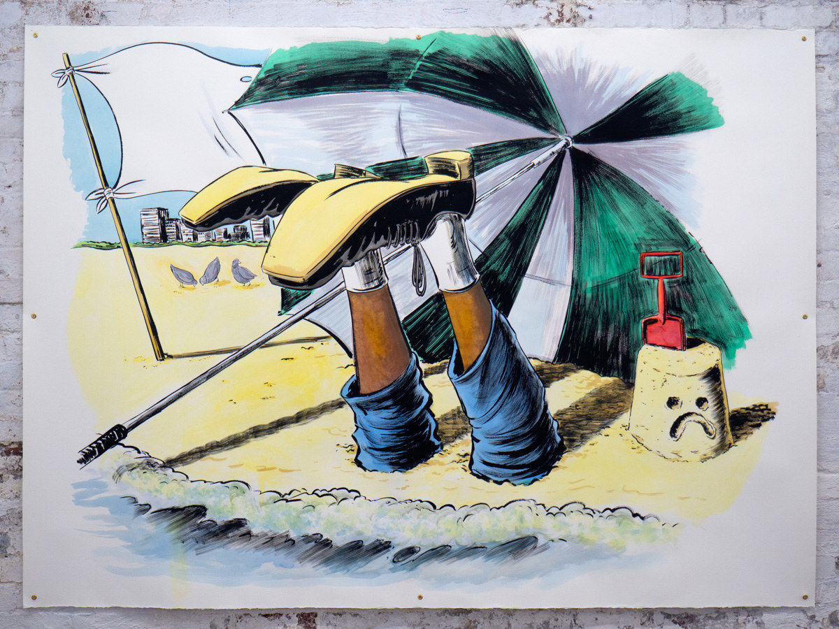 Mark Gibson, Beach Front, 2019