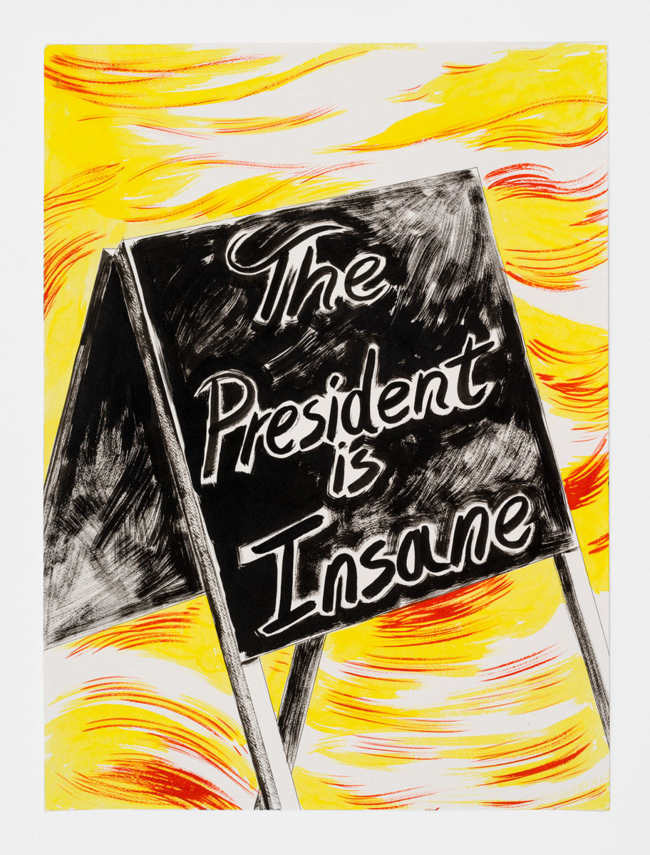 Mark Gibson, The President is Insane, 2020