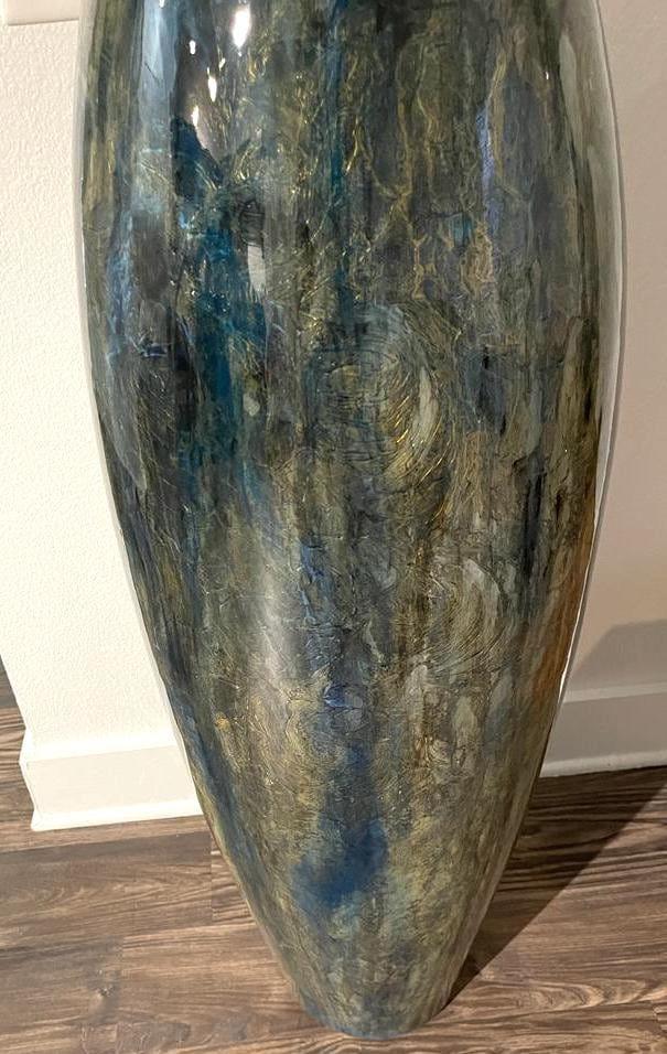 Tommy Zen, Flute Contemporaine Etrusque, Blue, 2018