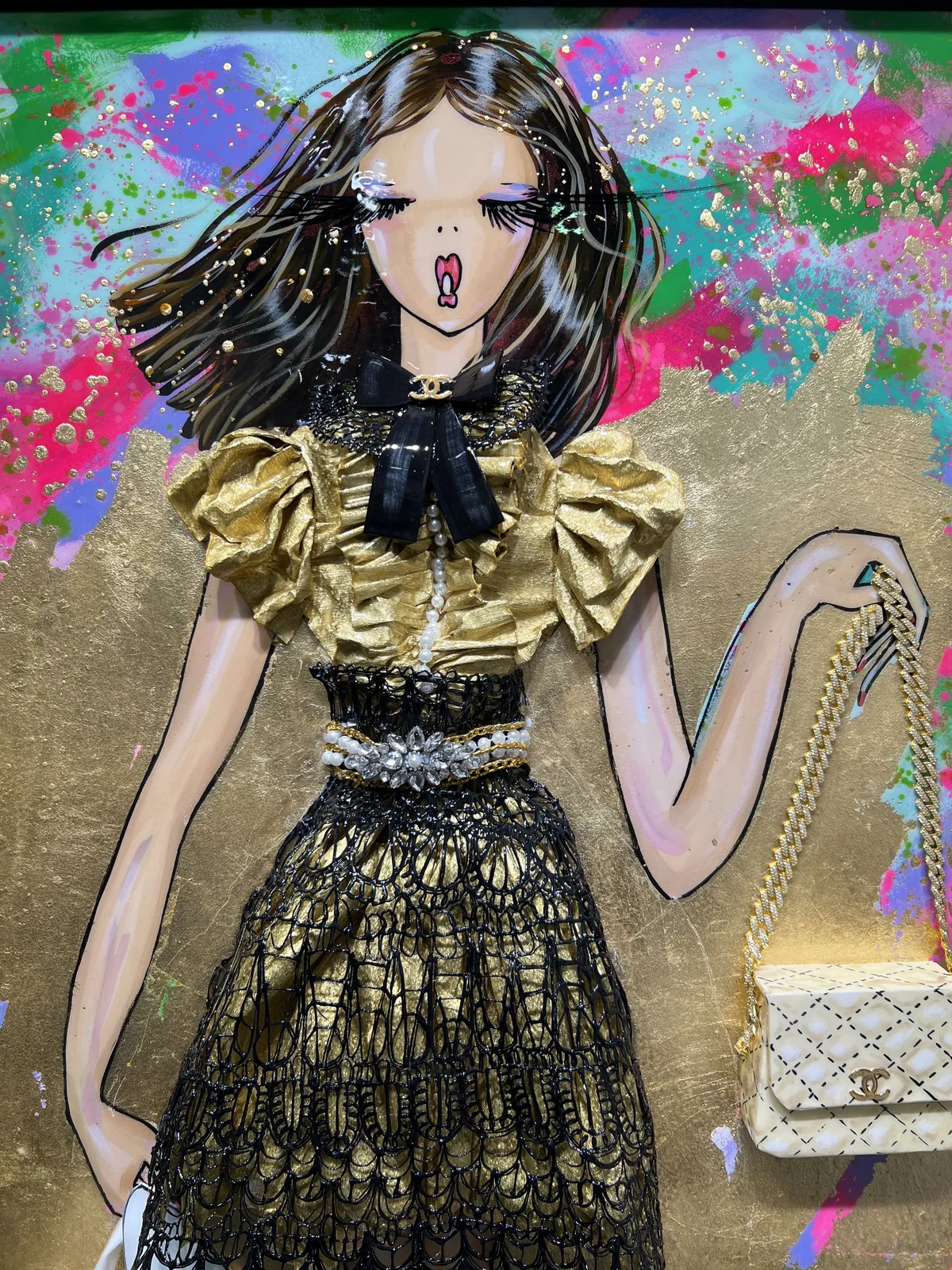 Rachel Bergeret, XXL DOLL MIDNIGHT COUTURE, 2025