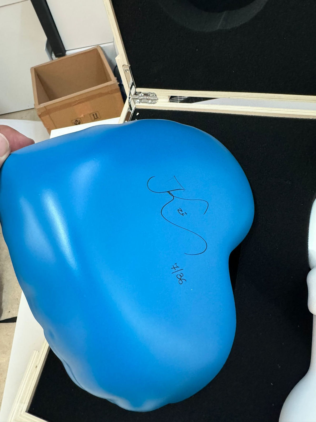 Kaï, Content with Blue Heart 7/36, 2024