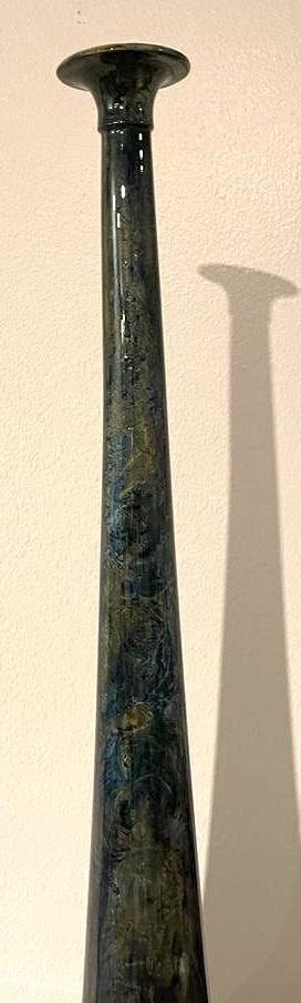 Tommy Zen, Flute Contemporaine Etrusque, Blue, 2018