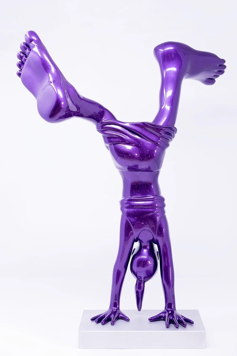 Idan Zareski, La Nena 220cm Purple 2/8, 2022