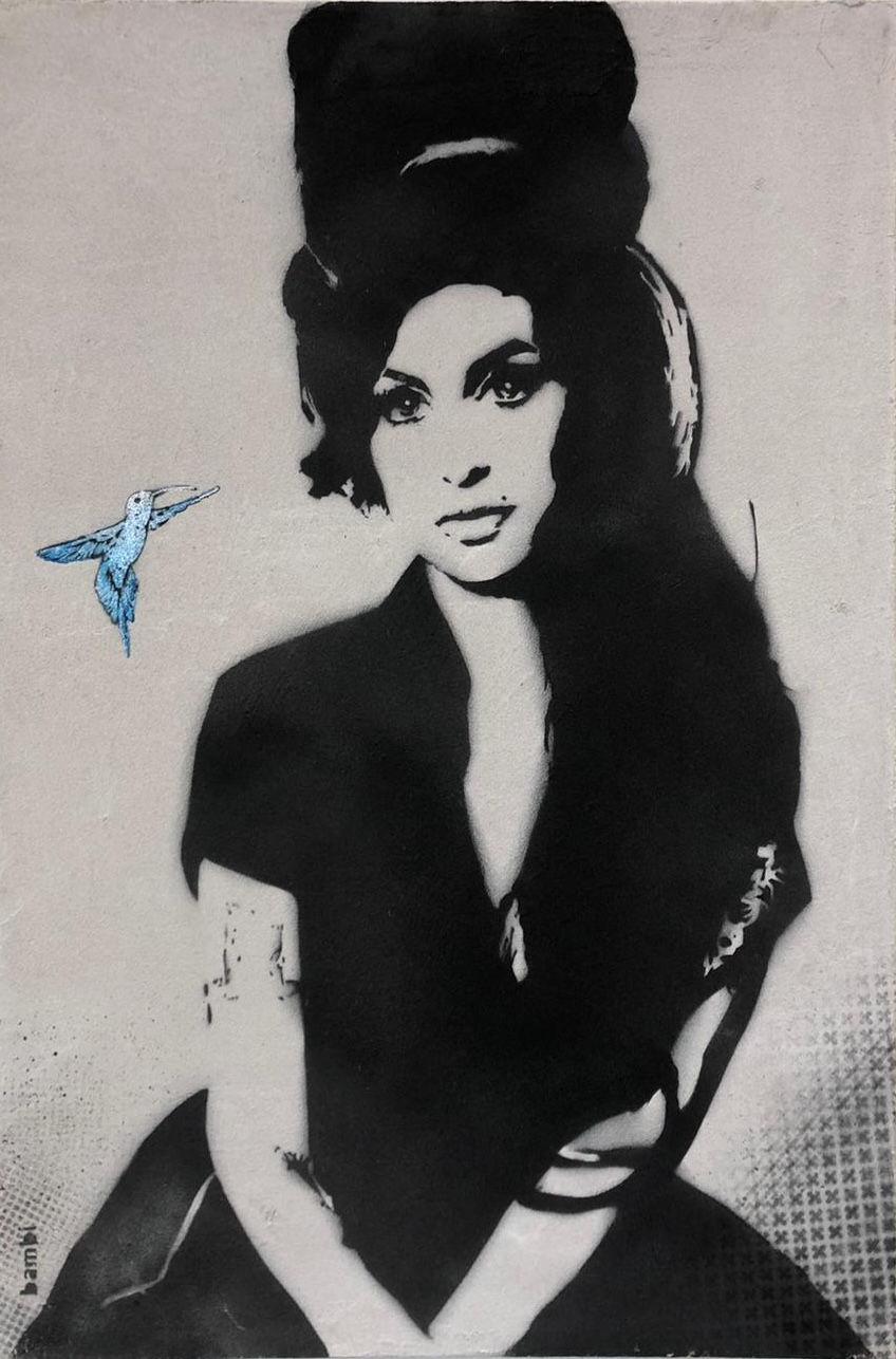 Bambi, Amy with Hummingbird, 2020