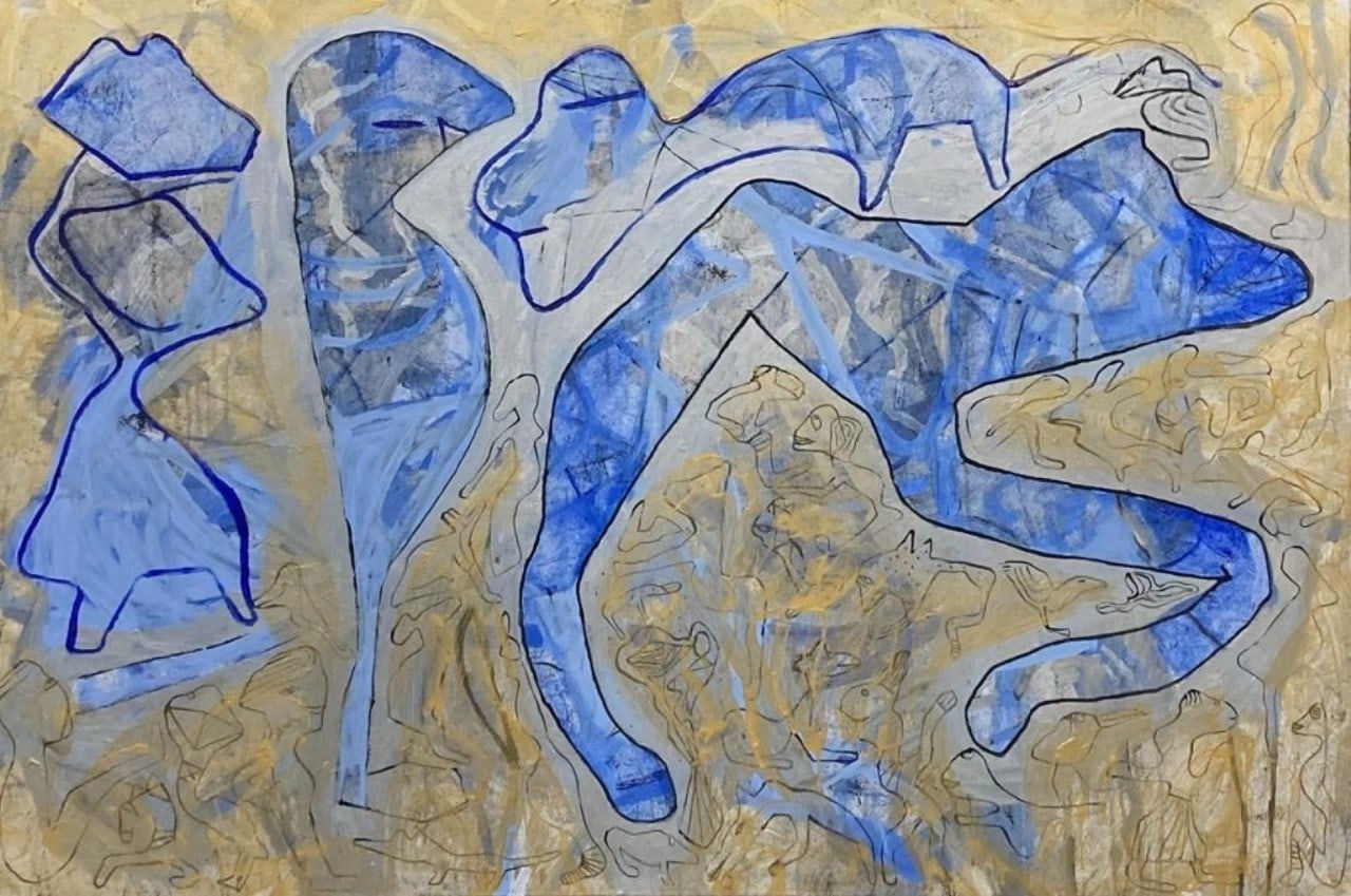 Gam Klutier, Blue never sleeps, 2023