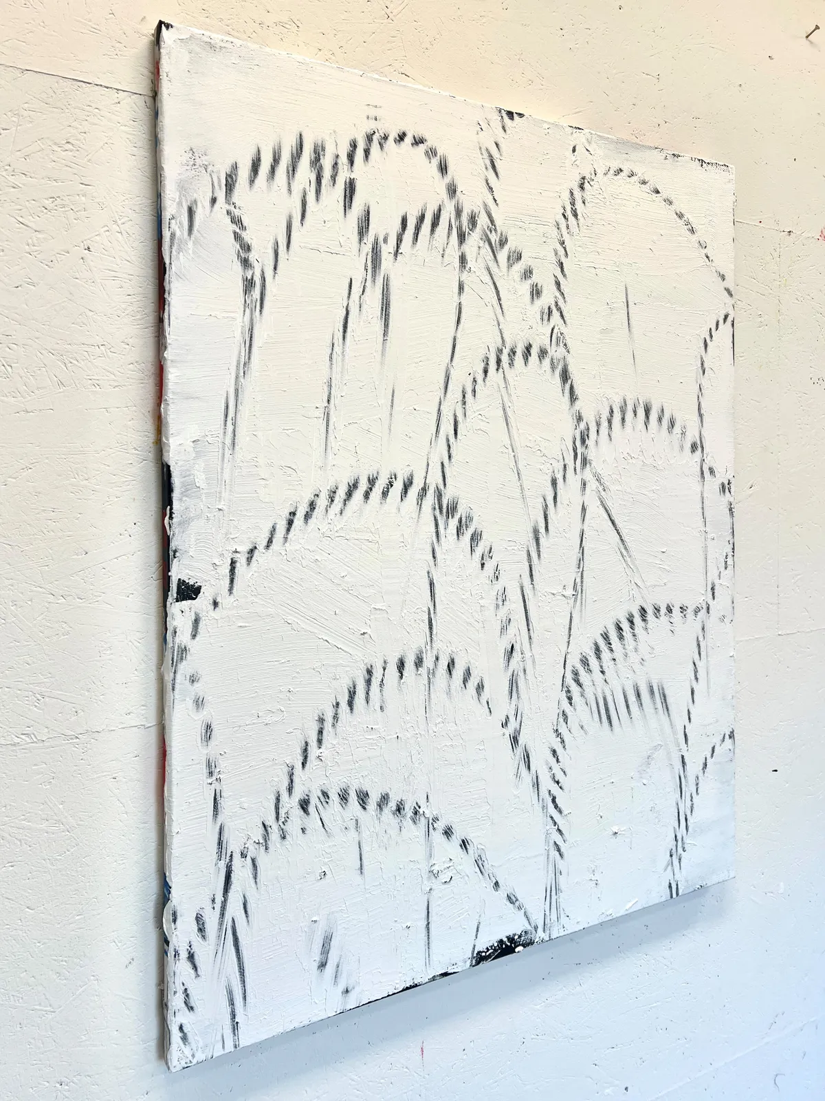 Ide André, Frenzy Scored Painting no6, 2026