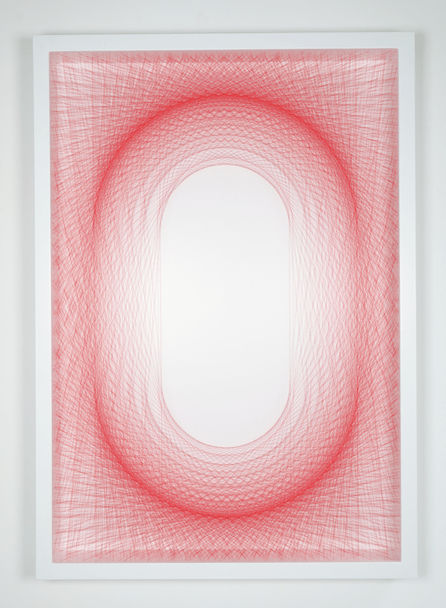 Robbert de Goede, Expanded tube - Red, 2023