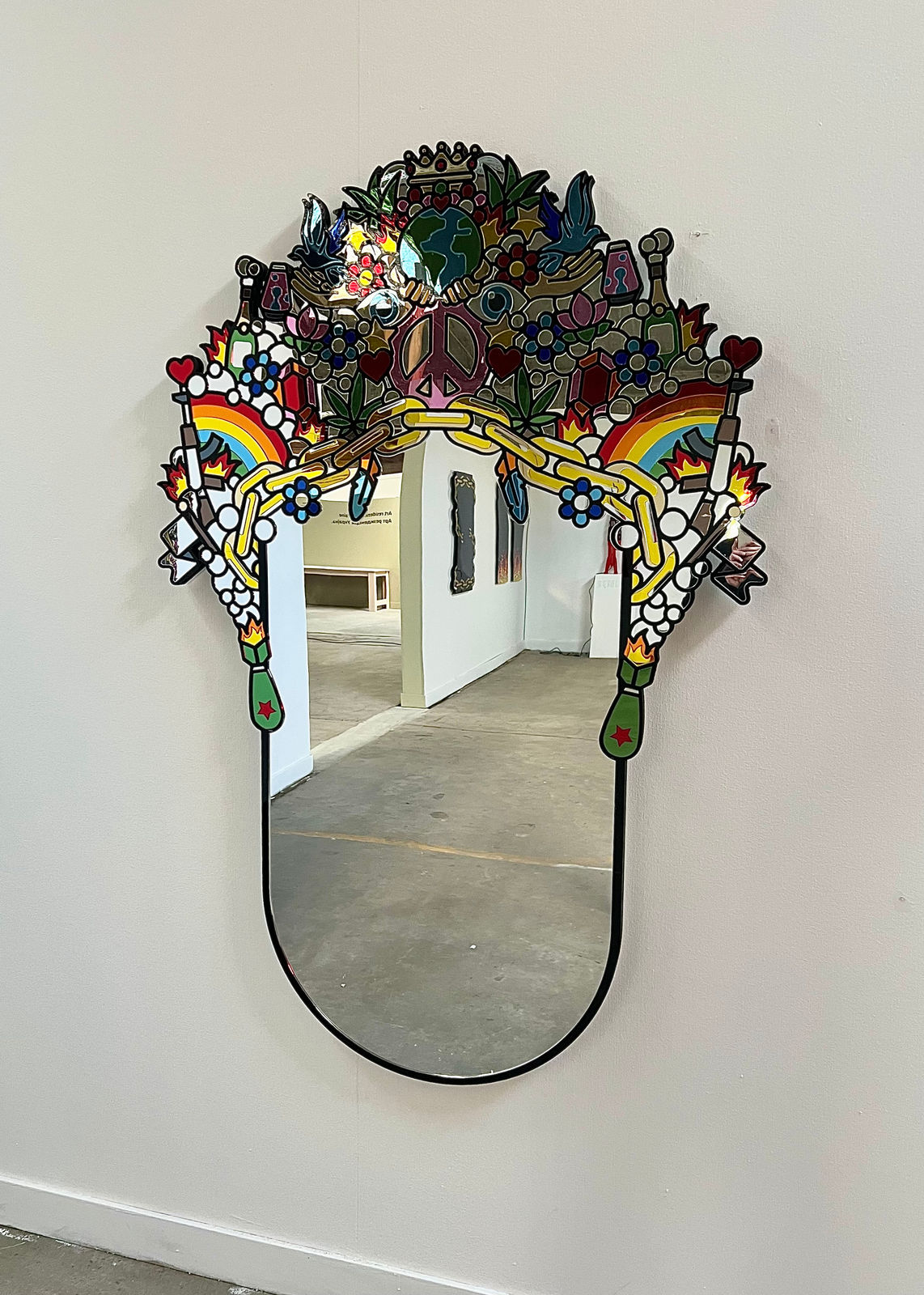 Jukka Mathijssen, Peace Mirror, 2023