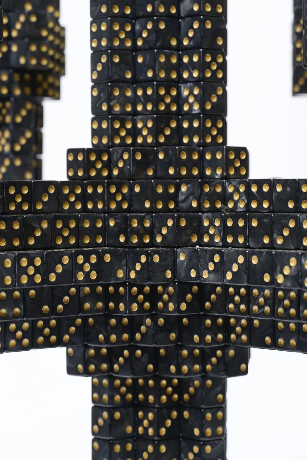 Diederik Schneemann, Lucky candle holder zwart met goud