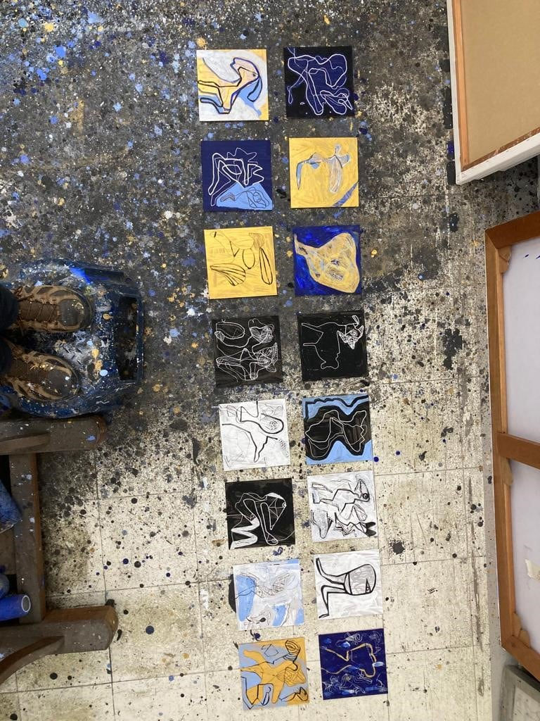 Gam Klutier, 22x22.22, 2022