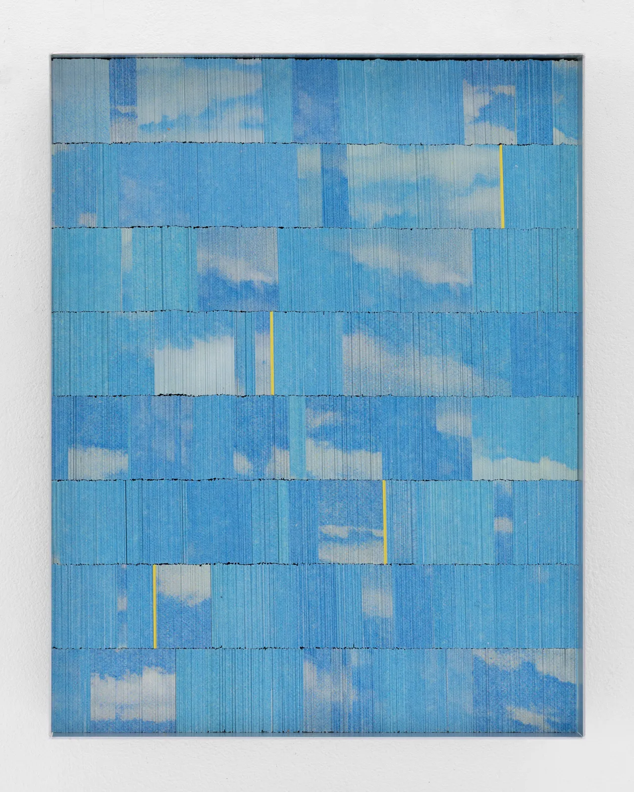 Peter Wegner, Sky Divided by Yellow, 2026