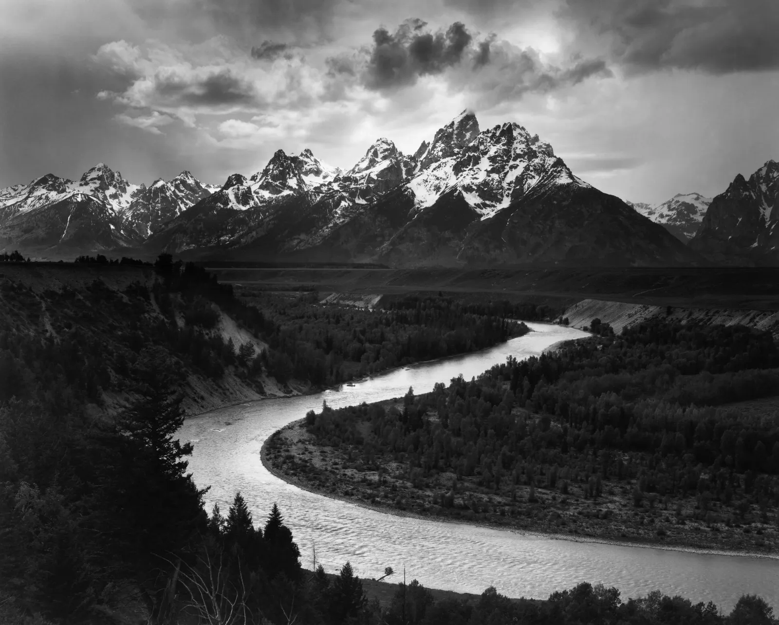 Ansel Adams, The Tetons and the Snake River, Grand Teton National Park, Wyoming, 1942