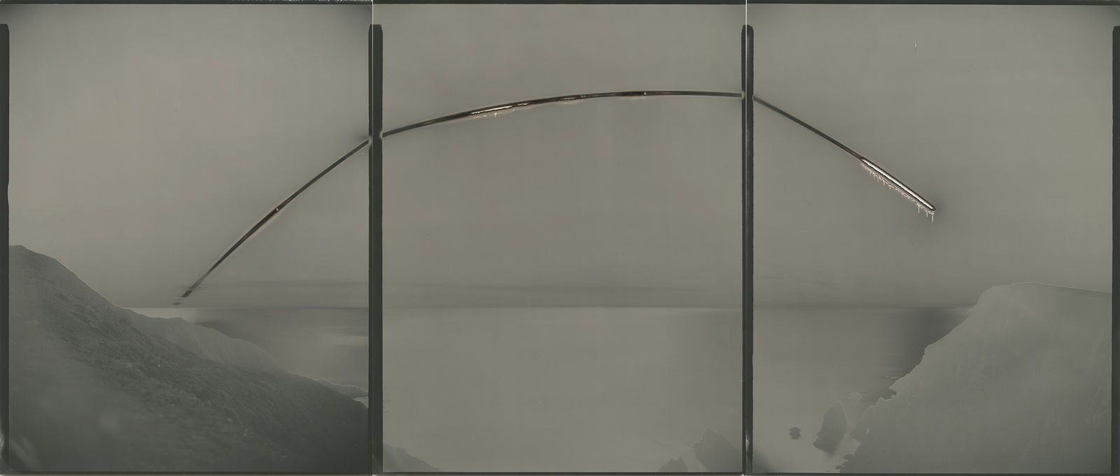 Chris McCaw, Sunburned GSP #1070 (Pacific Ocean, Point Reyes), 2022