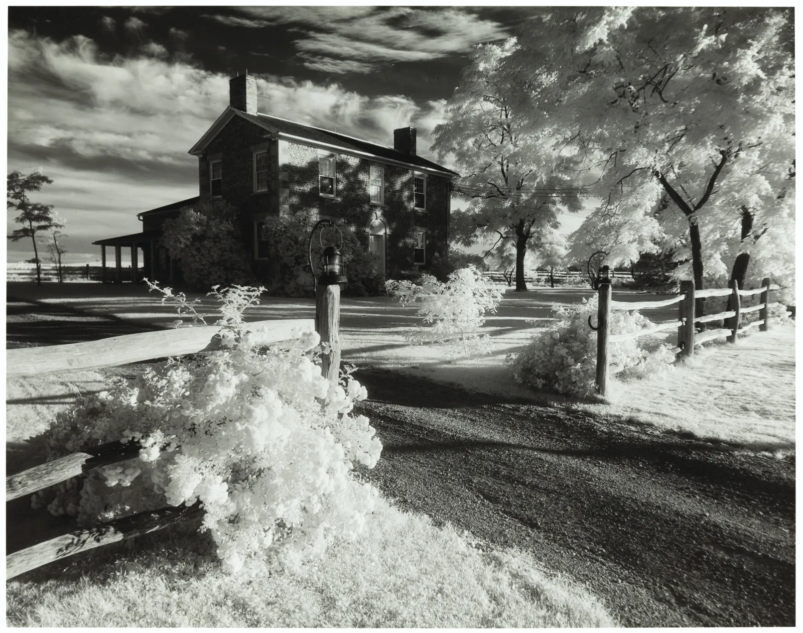 Minor White, Cobblestone House, Avon, New York, July 20th, 1958