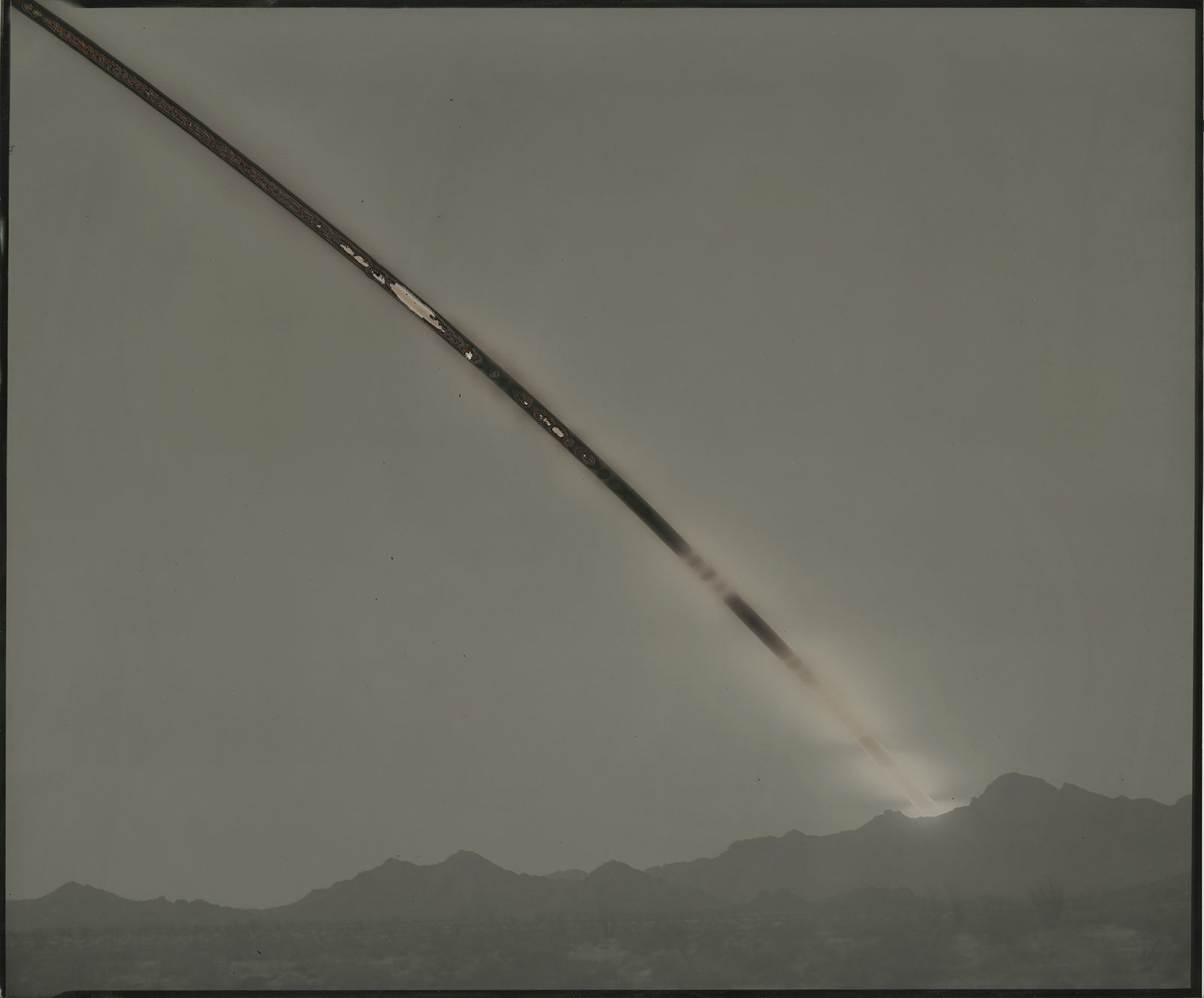 Chris McCaw, Sunburned GSP #1057 (Mojave), 2020