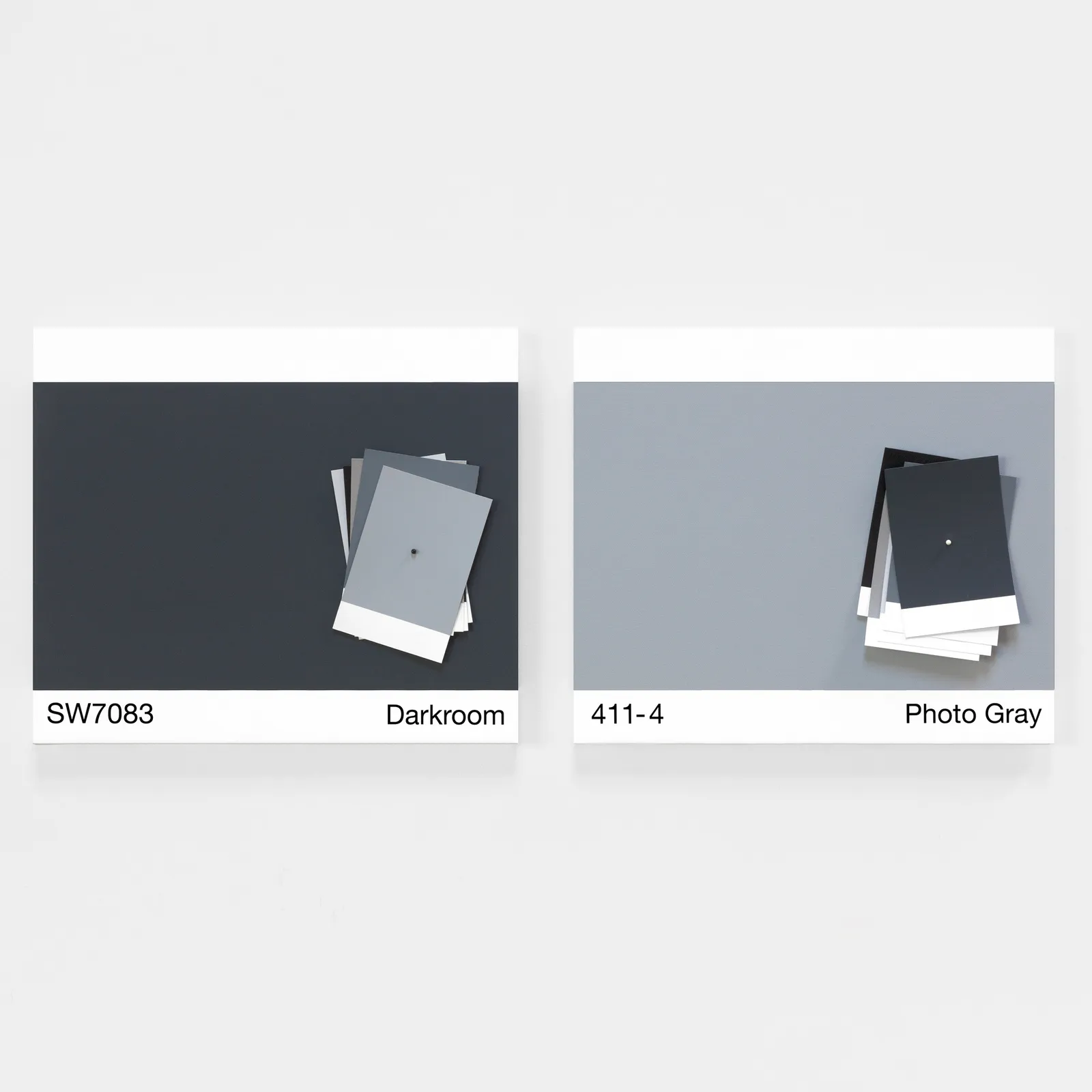 Peter Wegner, Dark Room / Photo Gray, 2018