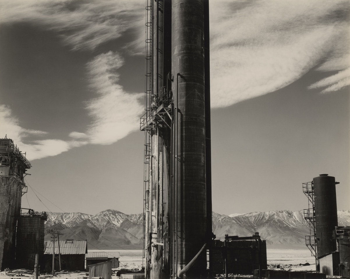Brett Weston, Keeler Plant, Owens Valley, CA, 1954