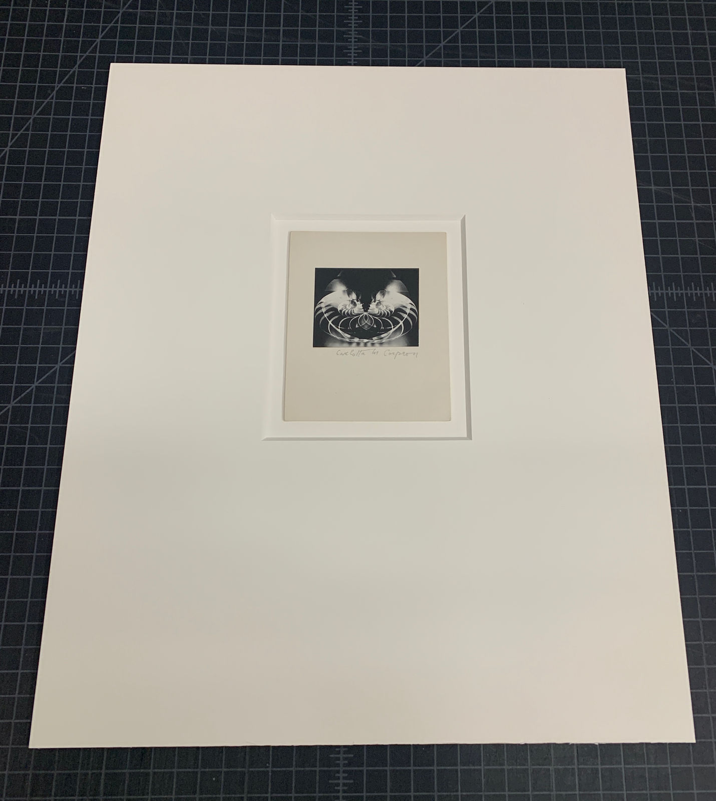 Carlotta Corpron, Chambered Nautilus, 1947