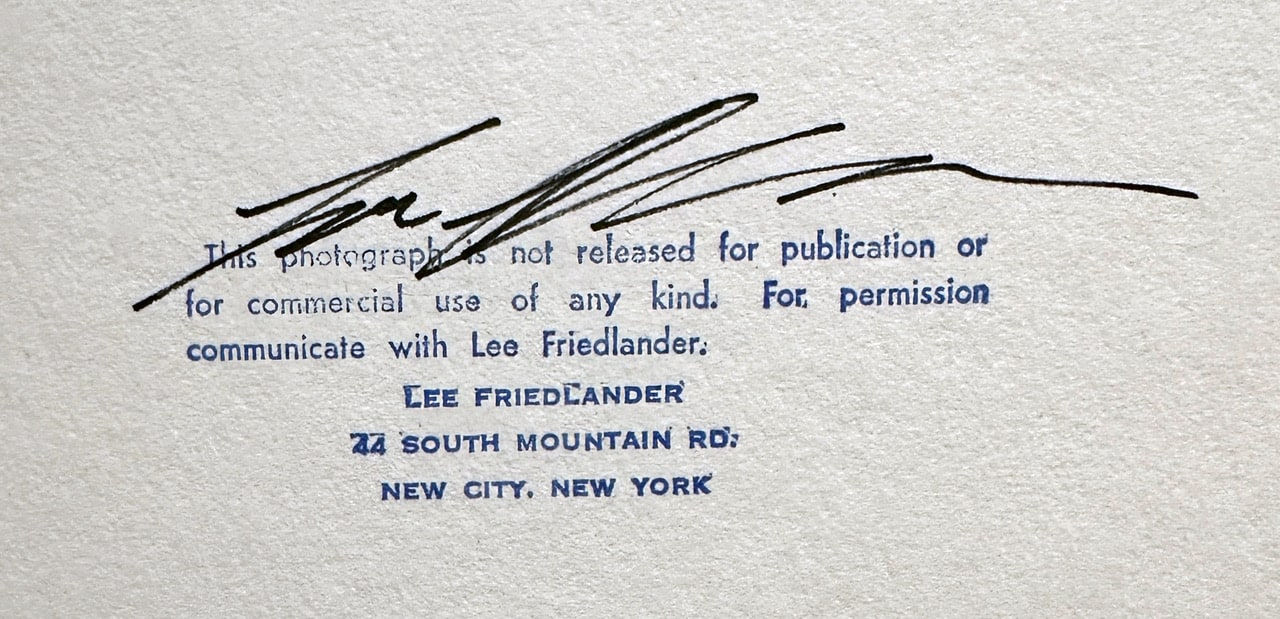 Lee Friedlander, New York City , 1966