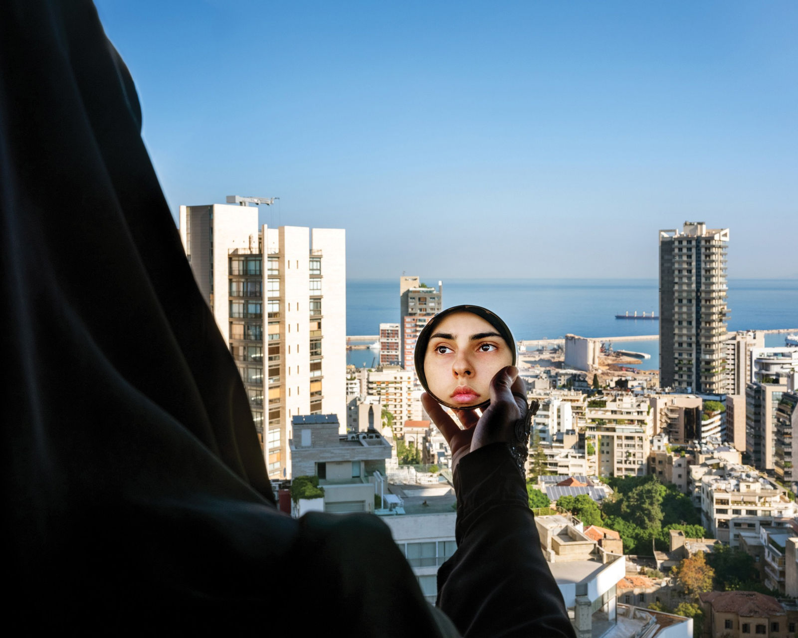 Rania Matar, Alae (with mirror), 2020