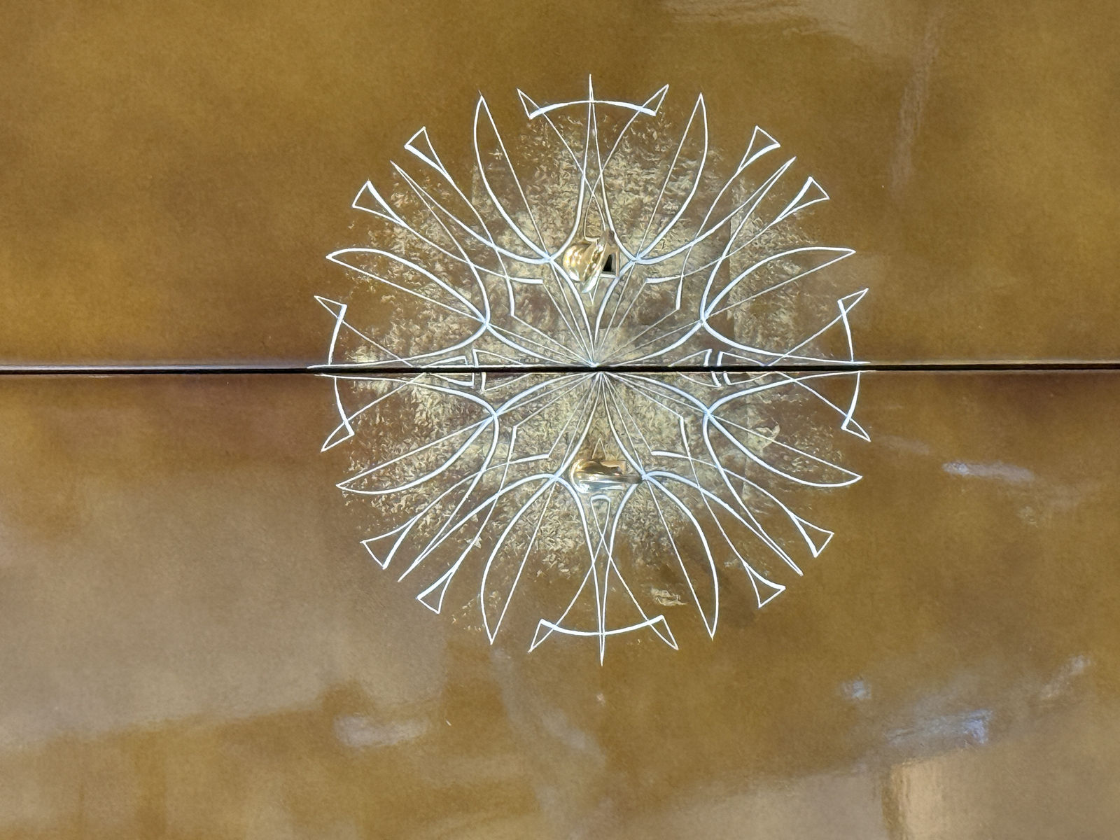 Dominique Paris, Art Deco Macassar Cabinet, 1940