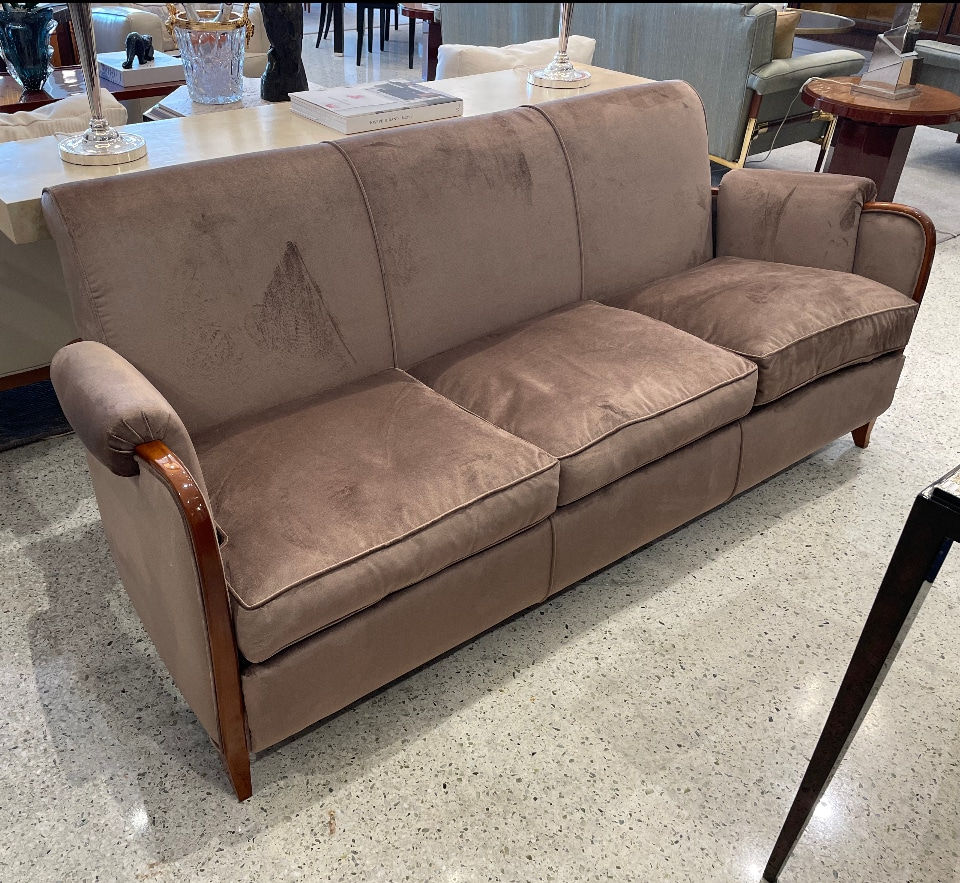Alfred Porteneuve, Art Deco Sofa, 1930