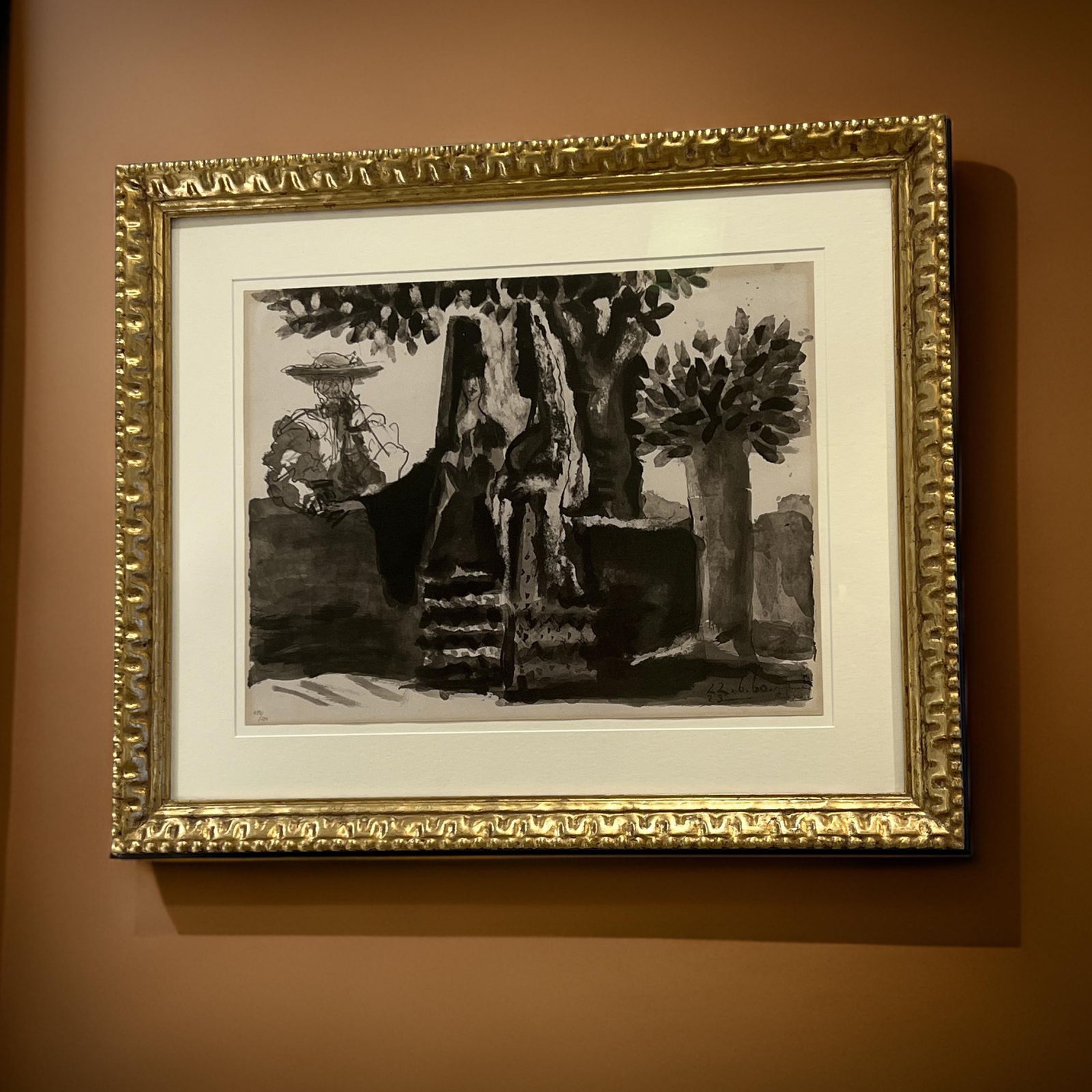 Pablo Picasso, Mujeres a La Sombra (women in the shadow), 1960